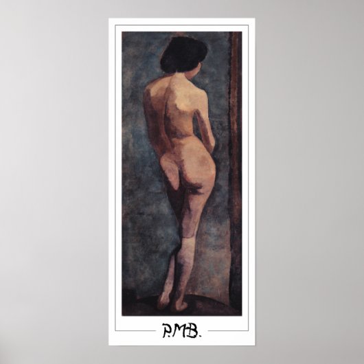 Paula Modersohn-Becker Poster d'art Zedign #178 (Devant)