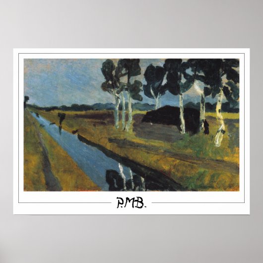 Paula Modersohn-Becker Poster d'art Zedign #184 (Devant)