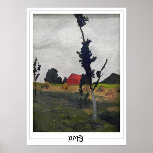 Paula Modersohn-Becker Zedign Art Poster #104 (Voorkant)