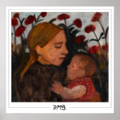Paula Modersohn-Becker Zedign Art Poster #11