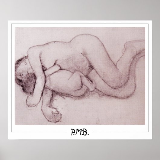 Paula Modersohn-Becker Zedign Art Poster #121 (Voorkant)