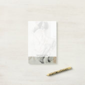 Paulette Reading Sitting on her Speelgoed Dog Post-it® Notes (Op bureau)