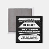 Paulie Walnuts Quote Magneet (Voorkant / Achterkant)