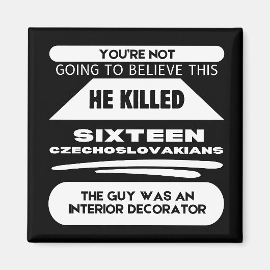 Paulie Walnuts Quote Magneet (Voorkant)