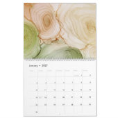 Pauline Benjes Alcool Ink Calendrier Art (Jan 2027)