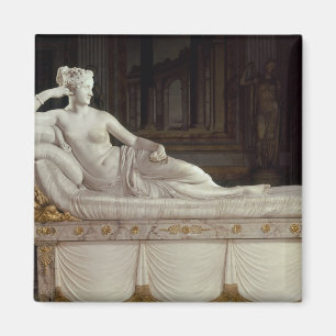 Pauline Bonaparte as Venus Triumphant, c.1805-08 Magneet