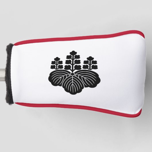 Paulownia met 5-7 bloei golfheadcover (Voorkant)