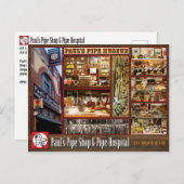 Paul's Pipe Museum Briefkaart (Voorkant / Achterkant)