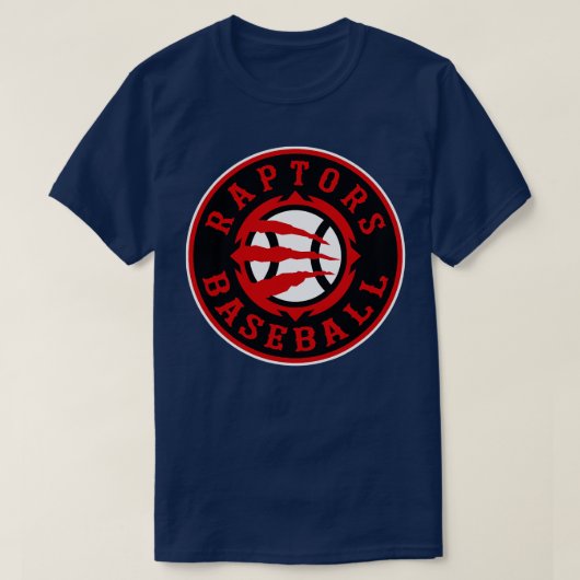 Pauls Valley Raptors Crest T-shirt (Design voorkant)