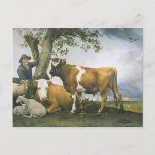 Paulus Potter Briefkaart (Voorkant)