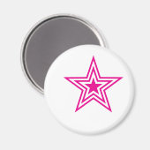 Pauly Star-Pink Magneet (Voorkant / Achterkant)