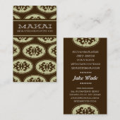 PAUME DE CARTE DE VISITE DE 311 MAKAI (Devant / Derrière)