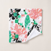 Paume de la jungle tropicale feuille (Gant de toilette)