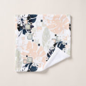 Paume de la jungle tropicale feuille (Gant de toilette)