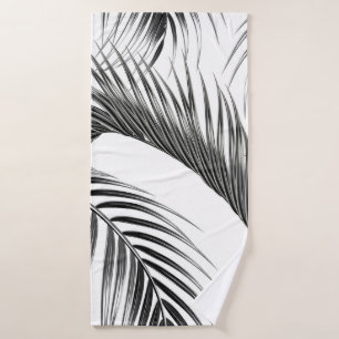 Paume tropicale feuilles sans couture de la jungle