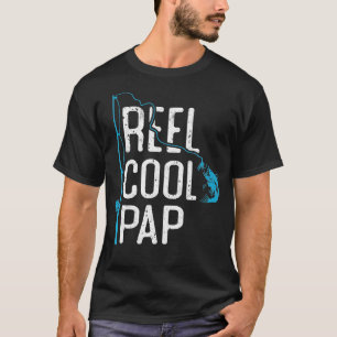 Paup Vist vaderdag cadeau voor vissers T-shirt