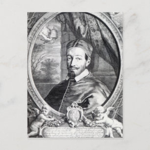 Paus Alexander VII Briefkaart