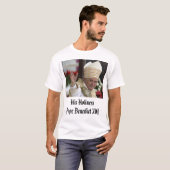 Paus Benedict XVI, Zijne Heiligheid Paus Benedictu T-shirt (Voorkant volledig)