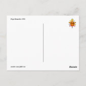 Paus Benedictus XVI Briefkaart (Achterkant)