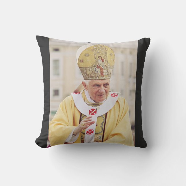 Paus Benedictus XVI Kussen (Voorkant)