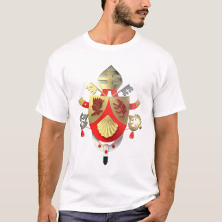 Paus Benedictus XVI wapenschild T-shirt