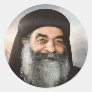 Paus Cyril VI Ronde Sticker