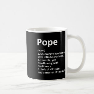 Paus Definitie Grappige Achternaam Familiestamboom Koffiemok