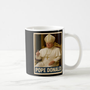Paus Donald Paus Trump Paus Donald Trump Politiek Koffiemok