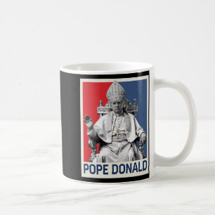 Paus Donald Paus Trump Paus Donald Trump Politiek Koffiemok