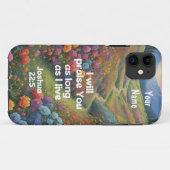Paus God Case-Mate iPhone Case (Achterkant (horizontaal))