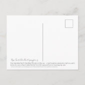 Paus Heilige Johannes Paulus II Briefkaart (Achterkant)