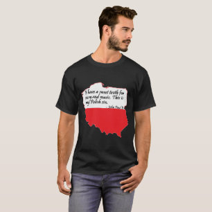 Paus Johannes Paulus II Citaat T-shirt