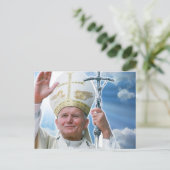 Paus Johannes Paulus II Gebed Kaart (Staand voorkant)