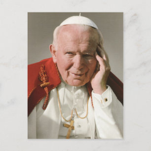 paus Johannes Paulus II Prayer Beatification Card Briefkaart