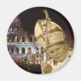 Paus Johannes Paulus II Zegen Magneet