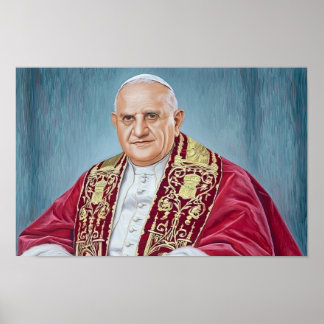 Paus Johannes XXIII Poster