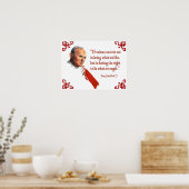 Paus John Paul II Freedom Poster (Keuken)