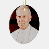 Paus John Paul II Keramisch Ornament (Rechts)