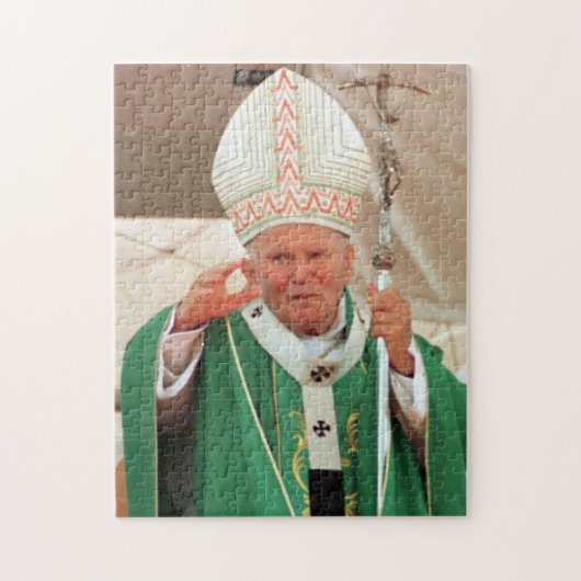 Paus John Paul II Legpuzzel (Verticaal)