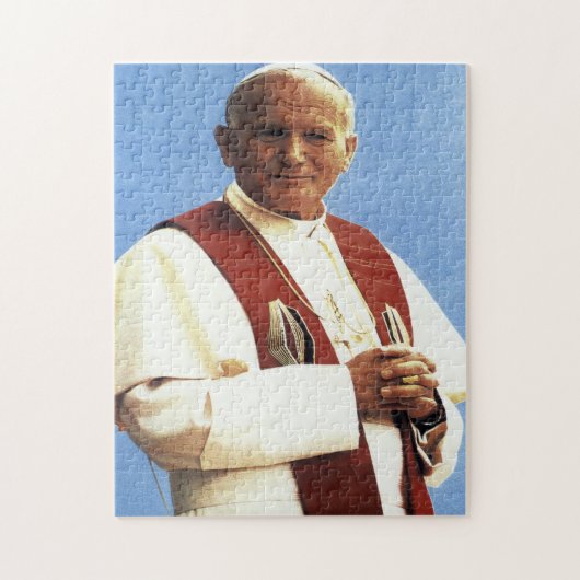 Paus John Paul II Self Portrait Legpuzzel (Verticaal)