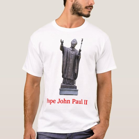 Paus John Paul II T-shirt (Voorkant)