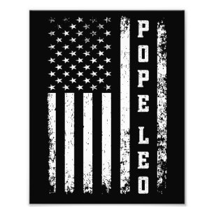 Paus Leo de 16e Leo XIV Foto Afdruk