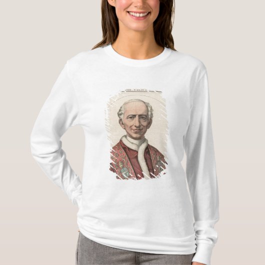Paus Leo XIII T-shirt (Voorkant)