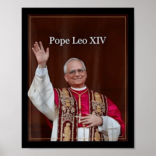 Paus Leo XIV 0 Poster (Voorkant)