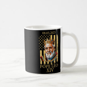Paus Leo XIV, Amerikaanse vlag 2025 Vaticaan Leo X Koffiemok