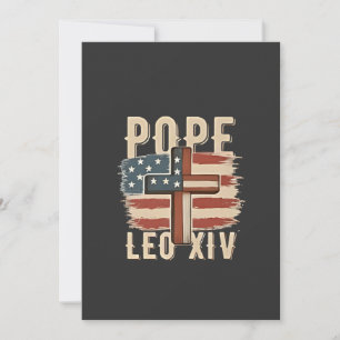 Paus Leo XIV Christelijke Kerk Da Paus Vlag van de Kaart