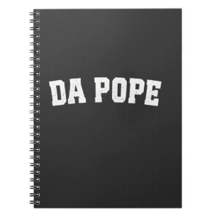 Paus Leo XIV Christelijke Kerk Da Pope Da Notitieboek