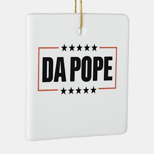 Paus Leo XIV Christelijke Kerk Da Pope Keramisch Ornament (Rechts)