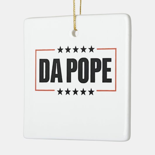 Paus Leo XIV Christelijke Kerk Da Pope Keramisch Ornament (Links)