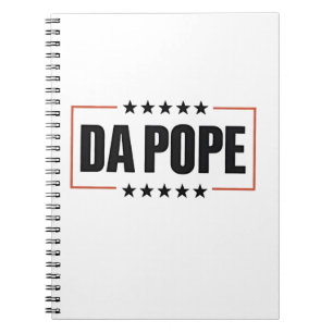 Paus Leo XIV Christelijke Kerk Da Pope Notitieboek